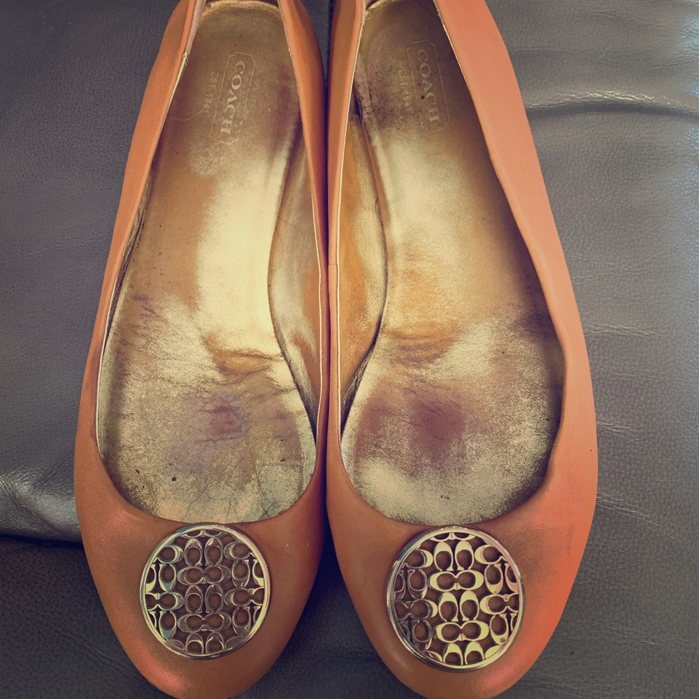 Camel Coach flats size 10